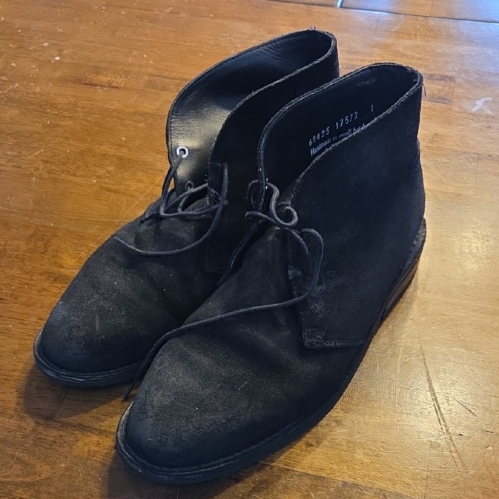 Thursday Boot Company Black Suede Chukka Boots